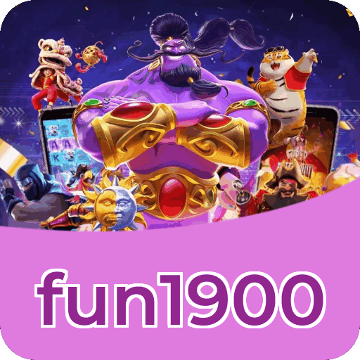 Números do app fun1900 em material de marketing — ilustração, não auditoria